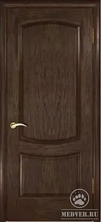 Дверь цвета мореный дуб - 1