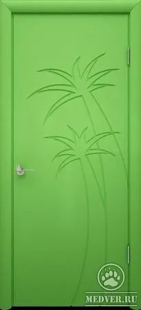 Межкомнатная дверь Зеленая - 18