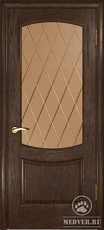 Дверь цвета мореный дуб - 2