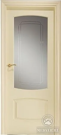 Межкомнатная дверь слоновая кость - 17