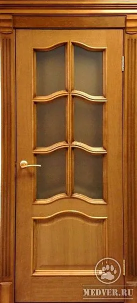 Межкомнатная дверь янтарный дуб - 3