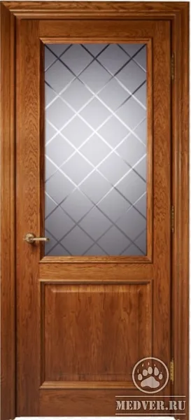 Межкомнатная дверь со стеклом 61