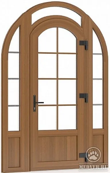 Межкомнатная арочная дверь - 55