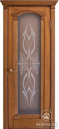 Межкомнатная филенчатая дверь-175