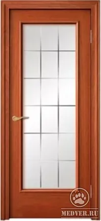 Межкомнатная дверь со стеклом 46