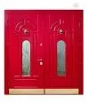 Красные входные двери: материалы, секреты применения, преимущества, фото в интерьере