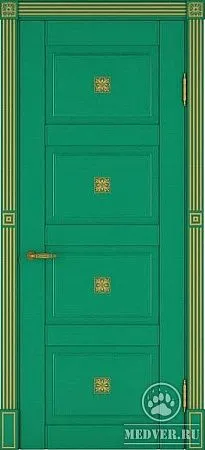 Межкомнатная дверь Зеленая - 4