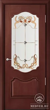 Межкомнатная дверь со стеклом 87