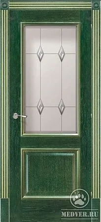 Межкомнатная дверь Зеленая - 8